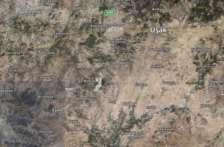UŞAK EŞME KOLANKAYA KÖYÜNDE 1.654 M² TARLA - UŞAK EŞME fotoğraf 4